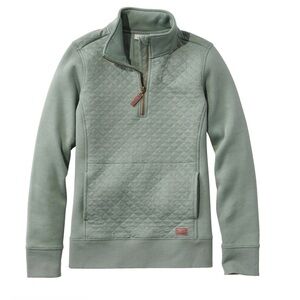 Women’s Green Quilted Sweater